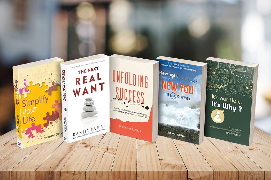 Combo of 5 Life Changing Books for personal & professional growth Paperback