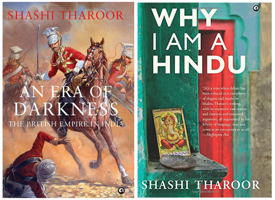 An Era of Darkness: The British Empire in India + Why I Am a Hindu (Set of 2 books)