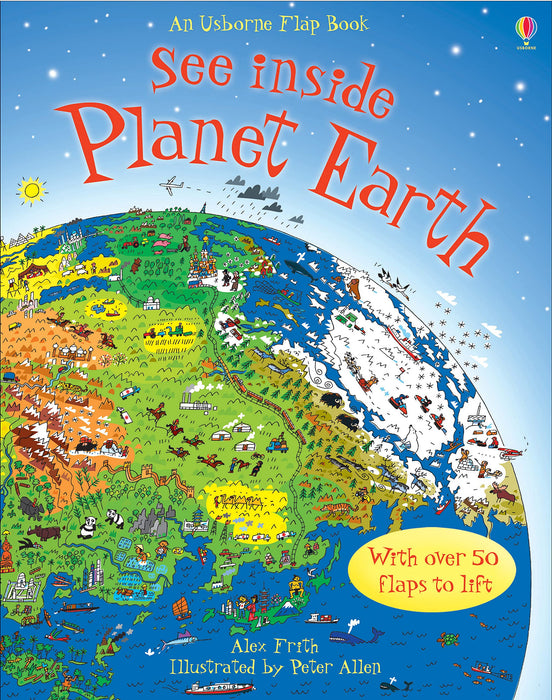 Planet Earth (Usborne See Inside) Hardcover - eLocalshop