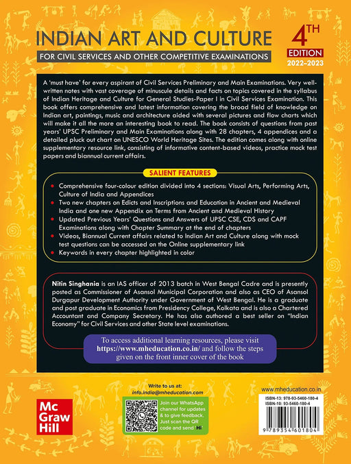 Indian Art and Culture ( English| 4th Edition) | UPSC | Civil Services Exam - eLocalshop