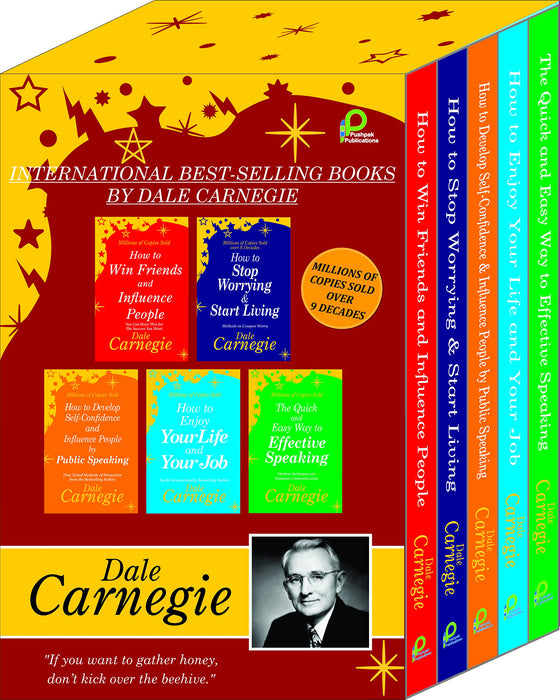 INTERNATIONAL BEST-SELLING BOOKS BY DALE CARNEGIE (GIFT PACK OF 5 BOOKS) Paperback