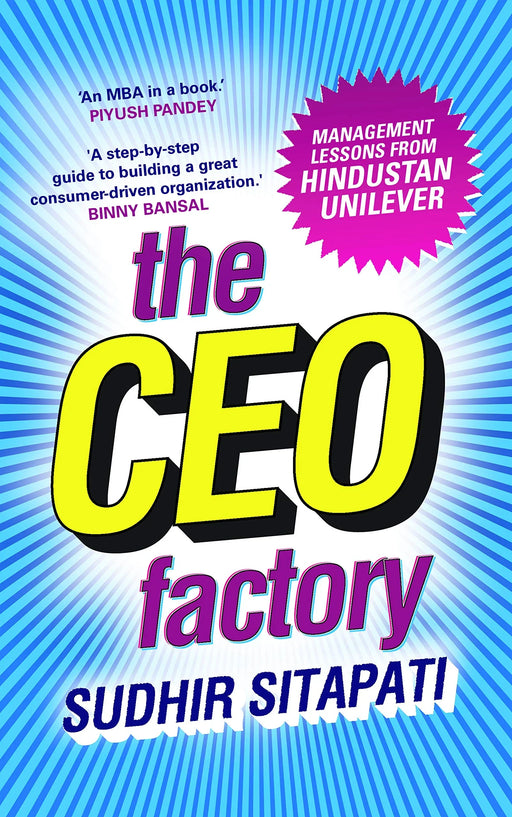 THE CEO FACTORY : Management Lessons from Hindustan Unilever Hardcover - eLocalshop