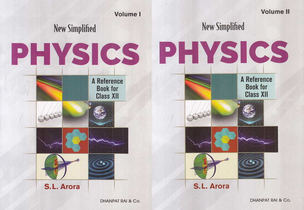 New Simplified Physics : A Reference Book for Class 12 Examination 2020-2021 (Set of 2 Volumes) Paperback – 1 March 2020