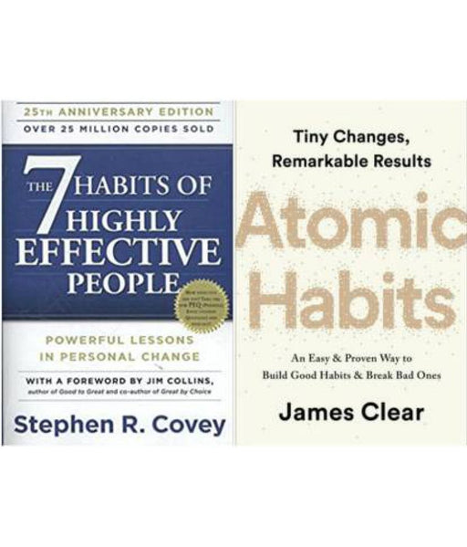 Combo of 7 Habit Of Highly Effective Peoples And Atomic Habit - eLocalshop