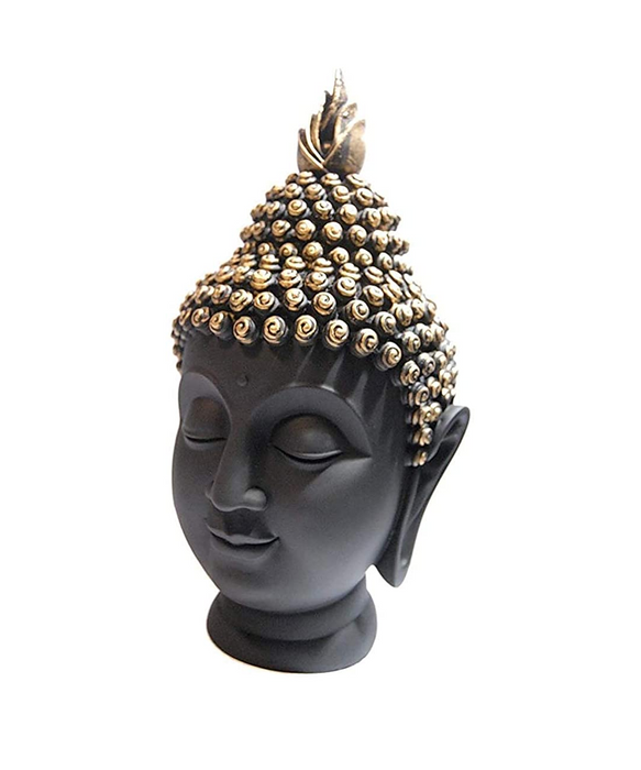 Polyresin Budhha Head Figurine - eLocalshop