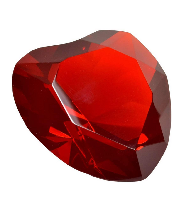 Crystal Paperweight (Red) - eLocalshop