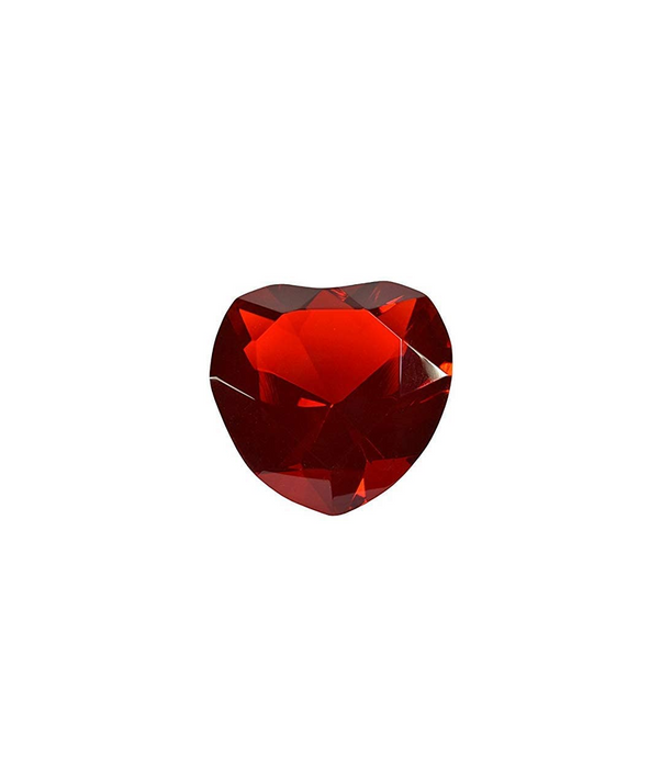 Crystal Paperweight (Red) - eLocalshop