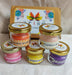 Vanilla Mini Jar Scented Candles pack of 5 - eLocalshop
