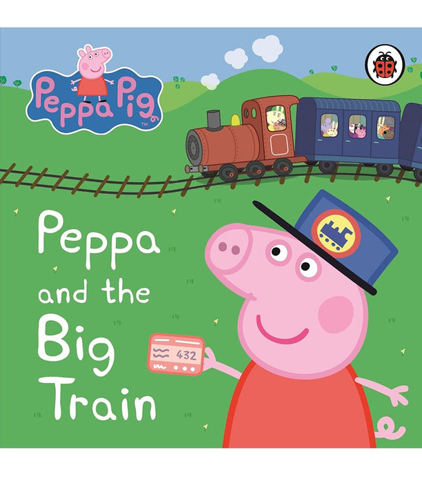 Peppa Pig: Peppa and the Big Train: My First Storybook (Almost New)