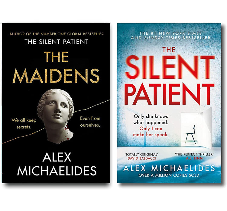 The Maidens + The Silent Patient ( 2 Books Combo)