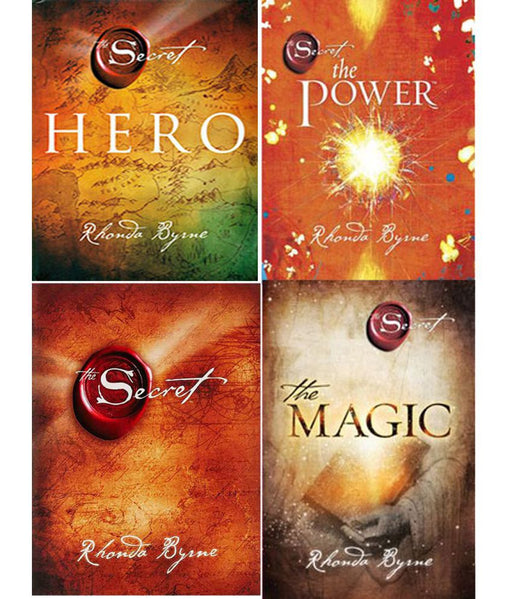 Rhonda Byrne book combo pack ( English): The Secret, Magic, Hero & Power - eLocalshop