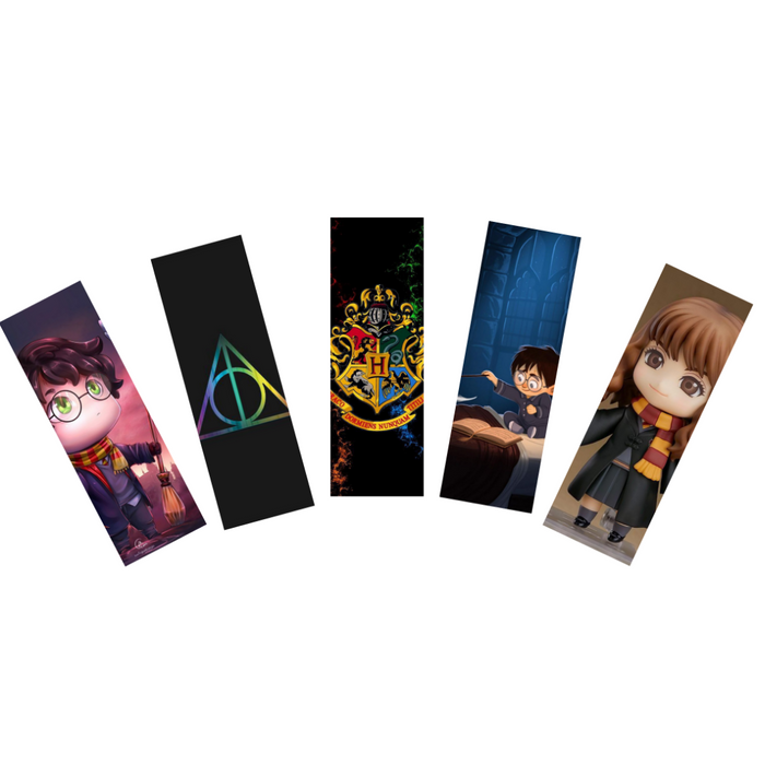 Harry Potter Bookmarks( Pack of 5)