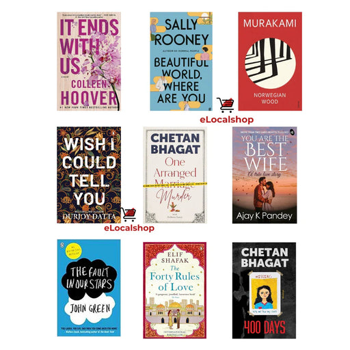 Romance Book Combos (Set of 9)- New Paperback - eLocalshop