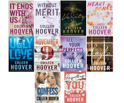 Colleen Hoover Top 10 Books Set combo - eLocalshop