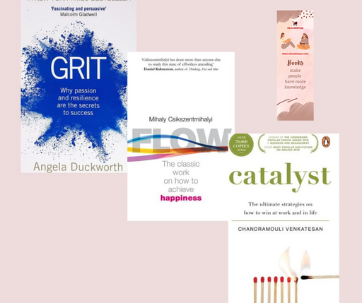 Grit, Flow and Catalyst books combo paperback - eLocalshop