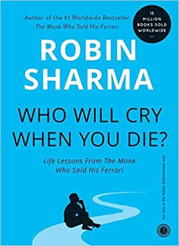 Who will cry when you die paperback - eLocalshop
