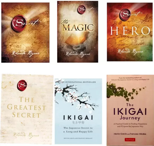 Life Changing Secret(4) 6 Books Set, (The Secret, Greatest Secret, Hero, Magic, Hector Garcia) (Paperback, Rhonda Byrne, Hector Garcia) - eLocalshop