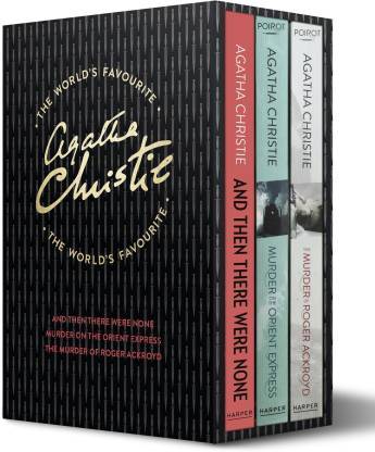 The World's Favourite: And Then There Were None, Murder on the Orient Express, The Murder of Roger Ackroyd Paperback – Box set (New) Paperback by Agatha Christie